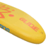 Glide Lotus Inflatable Paddle Board, Blue/Orange/Yellow, 10ft X 35in X 6in, o2-LTUS