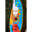 Glide Lotus Inflatable Paddle Board, Blue/Orange/Yellow, 10ft X 35in X 6in, o2-LTUS