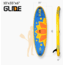 Glide Lotus Inflatable Paddle Board, Blue/Orange/Yellow, 10ft X 35in X 6in, o2-LTUS