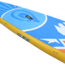 Glide Quest Inflatable Paddle Board, Blue/Orange/Yellow, 12ft 6inX 30in X 6in, o2-QEST