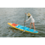 Glide Quest Inflatable Paddle Board, Blue/Orange/Yellow, 12ft 6inX 30in X 6in, o2-QEST