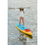 Glide Quest Inflatable Paddle Board, Blue/Orange/Yellow, 12ft 6inX 30in X 6in, o2-QEST