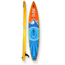 Glide Quest Inflatable Paddle Board, Blue/Orange/Yellow, 12ft 6inX 30in X 6in, o2-QEST