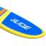 Glide Retro Inflatable Paddle Board, Blue/Yellow, 10ft 6 X 33in X 6in, o2-RET-BL