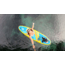 Glide Retro Inflatable Paddle Board, Blue/Yellow, 10ft 6 X 33in X 6in, o2-RET-BL