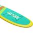 Glide Retro Inflatable Paddle Board, Green/Yellow, 10ft 6 X 33in X 6in, o2-RET-GR