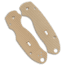Glow Rhino Glow Rhino Spyderco Paramilitary 3 Tan G-10 Scales - Green Tritium, Tan, adult, BHQ-139267