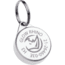 Glow Rhino Waypoint Compass, Tritium Keychain Compass, Aluminum with Satin Finish, COMPASS-001-AL