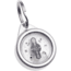 Glow Rhino Waypoint Compass, Tritium Keychain Compass, Aluminum with Satin Finish, COMPASS-001-AL