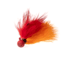 Googan Squad Fuzzy Wuzzy Skirted Jig, 1/4 oz, Flamin Hot, GBFW-14-FLM