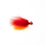 Googan Squad Fuzzy Wuzzy Skirted Jig, 1/4 oz, Flamin Hot, GBFW-14-FLM
