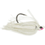 Googan Squad Grass Hero Skirtied Jig, 3/16 oz, 4/0 Hook, White, 10-20-GGS-10004B
