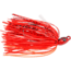 Googan Squad Grass Hero Skirtied Jig, 1/4 oz 4/0 Hook, Flamin' Hot, 10-20-GGS-10004AG
