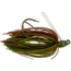Googan Squad Grass Hero Skirtied Jig, 3/16 oz, 4/0 Hook, Green Pumpkin, 10-20-GGS-10004D