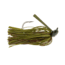 Googan Squad Gridiron Skirtied Jig, 1/2 oz, 5/0 Hook, Green Pumpkin, 10-20-GGS-10003G