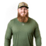 Googan Squad Hydrilla Topo Hooded Long-Sleeve Shirt - Mens, Medium, GS006-M