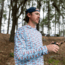 Googan Squad Water Color Banger Mesh Hooded Long-Sleeve Shirt - Mens, Small, GS233-S