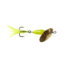 Googan Squad Whirly Bird Spinnerbait, 1/16 oz Feathered Trebles, Chartreuse, GBWB-116-CHT
