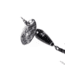 Googan Squad Whirly Bird Spinnerbait, 1/16 oz Feathered Trebles, Black, GBWB-116-BLK