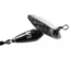 Googan Squad Whirly Bird Spinnerbait, 1/16 oz Feathered Trebles, Black, GBWB-116-BLK