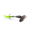 Googan Squad Whirly Bird Spinnerbait, 1/16 oz Feathered Trebles, Nightclub, GBWB-116-NCB