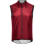GOREWEAR Ambient WINDSTOPPERR Cycling Vest Mens in Utility Red/Black Large Form fit Windproof D23E005A, 100731-DA99-XL