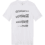 Gorewear GOREWEAR Mens Fracture Logo Tee in White XS Regular fit, 101353-0100-S