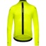Gorewear GOREWEAR SPINSHIFT Thermo Long Sleeve Cycling Jersey Mens in Neon Yellow XS Form fit, 101086-0800-XS