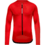 GOREWEAR SPINSHIFT Long Sleeve Cycling Jersey Mens in Lab Red Medium Form fit ED9B5356, 101078-DC00-L