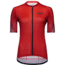 GOREWEAR Spirit Triangles Cycling Jersey Womens in Lab Red/Utility Red Small Form fit 16A002F1, 101157-DCDA-S