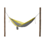 Grand Trunk Single Parachute Nylon Hammock-Silver/Yellow