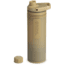 Grayl UltraPress Purifier Bottle, Desert Tan, 16.9 oz, 500-DTN