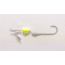 Greenfish Tackle Ploppin Toad Toter, Nickel/Chartreuse, PTTNC