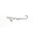 Greenfish Tackle Ploppin Toad Toter, Nickel/White, PTTNW