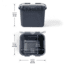 Gregory Alpaca 50L Camp Box - Mens, Slate Blue, One Size, 153041-E264
