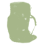 Wander 70 Youth Pack-Chlorophyll-S/M