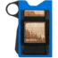 Grip6 Aluminum Loop Wallet Builder w/Cork Wingman, Deep Blue, WLT-NEW-BLU-LP-RCRK