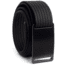 Grip6 Narrow Black Buckle Belt w/Black Strap, 36, NB-NINJA-LS-BLK-1.1-36