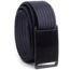Grip6 Narrow Black Buckle Belt w/Navy Strap, 28, NB-NINJA-LS-NAV-1.1-28
