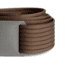 Grip6 Narrow Gunmetal Buckle Belt w/Dark Brown Strap, 36, NB-GUNMETAL-LS-MOC-1.1-36