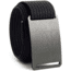 Grip6 Standard Gunmetal Buckle w/Black Strap, 28, SB-GUNMETAL-MS-JET-1.5-28