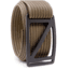 Grip6 Standard Slope Grey Buckle w/Brown Strap, 34, SB-SLOPE-GML-MS-CUB-1.5-34