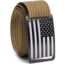 Grip6 Standard USA Black Flag Buckle w/Brown Strap, 32, SB-USA-NJA-MS-CUB-1.5-32