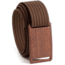 Grip6 Standard Walnut Wood Buckle w/Khaki Strap, 44, SB-WALNUT-LS-KHA-1.5-44