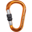 Grivel Mega K6N HMS Screw Gate Carabiner, Gold, RSK6N