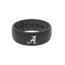 Groove Life Original  Collegiate Alabama Silicone Ring, Black, 7 TGV-RNG-OR-CL-ALAB-BK-07