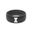 Groove Life Original Collegiate Illinois Silicone Ring, Black, 7 TGV-RNG-OR-CL-ILLI-BK-07