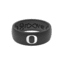 Groove Life Original - Collegiate Oregon  Silicone Ring, Black, 7 TGV-RNG-OR-CL-OREG-BK-07