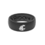 Groove Life Original - Collegiate Washington State Silicone Ring, Black, 7 TGV-RNG-OR-CL-WAST-BK-07