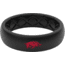 Groove Life Thin Arkansas Color Logo Silicone Ring, Black, 04, 58249